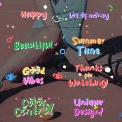 دانلود پروژه آماده افتر افکت تایتل رنگی و کارتونی Abstract Cartoon Colorful Titles