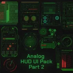 دانلود پروژه آماده افتر افکت مجموعه المان  Analog HUD UI Pack 2