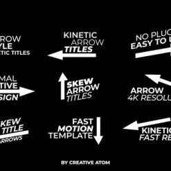 دانلود پروژه آماده اپل موشن مجموعه تایتل همراه فلش Arrows Titles