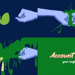 دانلود پروژه آماده پریمیر پرو لوگو موشن دست Hand Logo