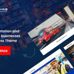دانلود قالب وردپرس حمل و نقل لجستیکی «کارگو هاب» Cargo HUB - Logistics & Transport