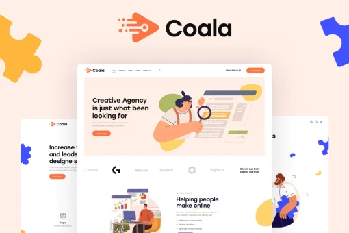 قالب وردپرس شرکتی کوالا Coala