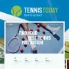 قالب وردپرس ورزشی Tennis Today