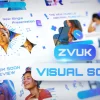 دانلود پروژه آماده افترافکت Zvuk Visual Sound