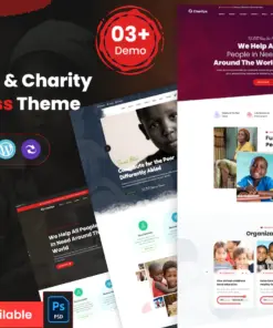 قالب وردپرس مؤسسه خیریه Charityx