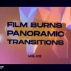 دانلود پروژه آماده افترافکت مجموعه ترنزیشن Film Burns Panoramic Transitions Vol. 03