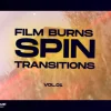 دانلود پروژه آماده افترافکت مجموعه ترنزیشن Film Burns Spin Transitions Vol. 01