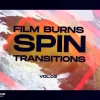 دانلود پروژه آماده افترافکت مجموعه ترنزیشن Film Burns Spin Transitions Vol. 03