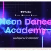 دانلود پروژه آماده افترافکت آموزشگاه رقص نئون Neon Dance Academy