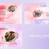 دانلود پروژه آماده پریمیر دعوت عروسی Wedding Invitation