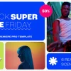 دانلود پروژه آماده پریمیر تبلیغ حراج بلک فرایدی Black Friday Promo