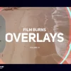 دانلود پروژه آماده پریمیر مجموعه افکت روی تصویر Film Burn Overlays Vol. 01