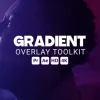 دانلود پروژه آماده افترافکت نورهای رنگی گرادیانی برای جلوه سینمایی Gradient Overlay Toolkit