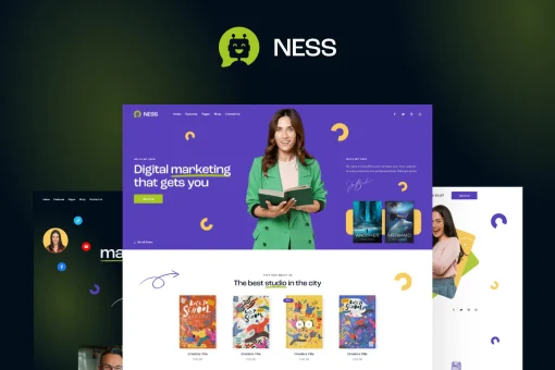 قالب وردپرس دیجیتال مارکتینگ Ness