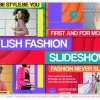 دانلود پروژه آماده پریمیر اسلایدشو فشن رنگارنگ Stylish Colorful Fashion Slideshow