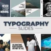 دانلود پروژه آماده افترافکت مجموعه اسلاید تایپوگرافی Typography Slides