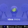 دانلود پروژه آماده افترافکت لوگو موشن با موضوع ایده و خلاقیت Idea Logo Reveal