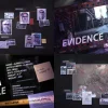 دانلود پروژه آماده افترافکت تحقیقات جنایی Investigation Detective Pack