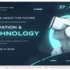 دانلود پروژه آماده پریمیر کنفرانس تازه های تکنولوژی Innovation Techno Conference