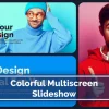 دانلود پروژه آماده پریمیر تیزر مولتی اسکرین Multiscreen Opener Split Screen Sldeshow MOGRT