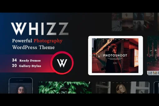 قالب وردپرس عکاسی Whizz