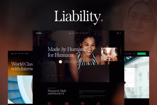 قالب وردپرس شرکتی Liability