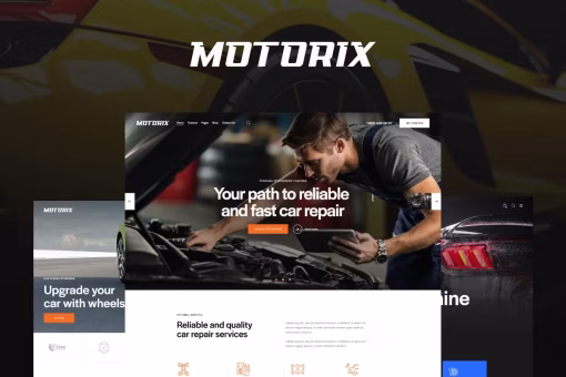 قالب وردپرس مکانیک خودرو Motorix