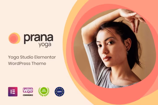 قالب وردپرس ورزشی Prana Yoga