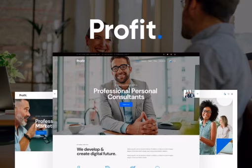 قالب وردپرس شرکتی Profit