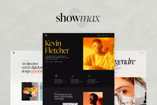 قالب وردپرس خلاقانه Showmax
