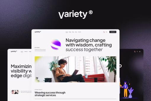 قالب وردپرس شرکتی Variety