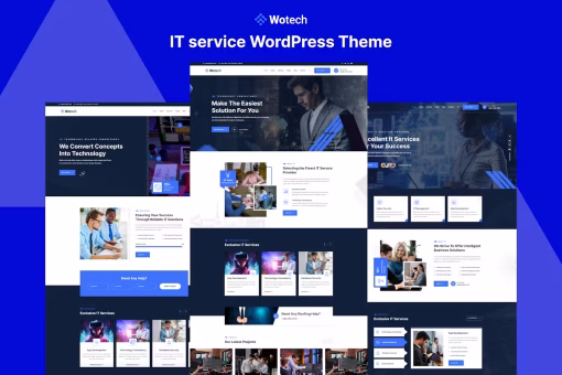 قالب وردپرس خدمات کامپیوتر Wotech