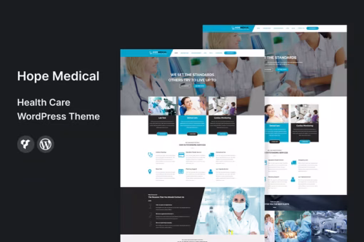 قالب وردپرس مراقبت های بهداشتی Hope Medical