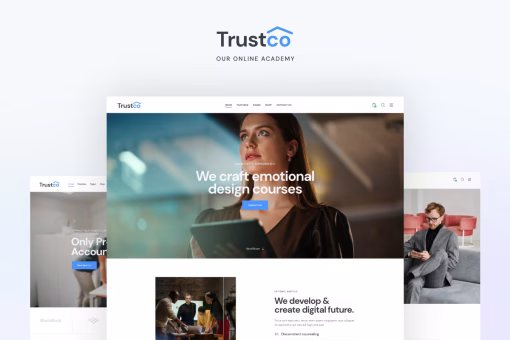 قالب وردپرس خدمات بیمه Trustco