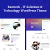 قالب وردپرس راه حل های فناوری اطلاعات Zumtech