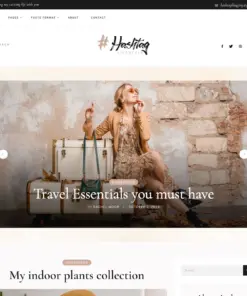 قالب وردپرس وبلاگ شخصی Hashtag - Personal Blog