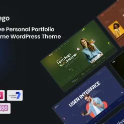 قالب وردپرس خلاقانه نمونه کار Diego