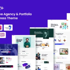 قالب وردپرس نمونه کار شرکتی Harry