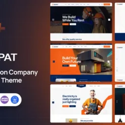 قالب وردپرس ساخت و ساز Ishpat