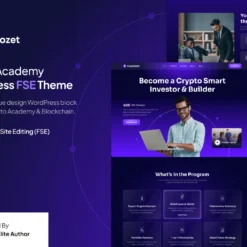 قالب وردپرس ارز دیجیتال Cryptozet