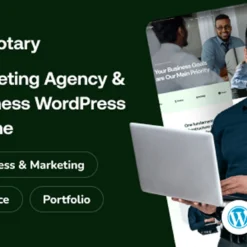 قالب وردپرس آژانس دیجیتال مدرن Fxotary