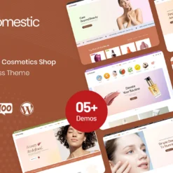 قالب وردپرس فروشگاهی زیبایی آرایشی Komestic