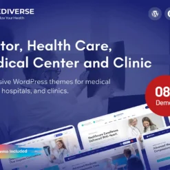 قالب وردپرس پزشکی درمانگاهی Mediverse