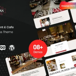 قالب وردپرس رستوران Shehran